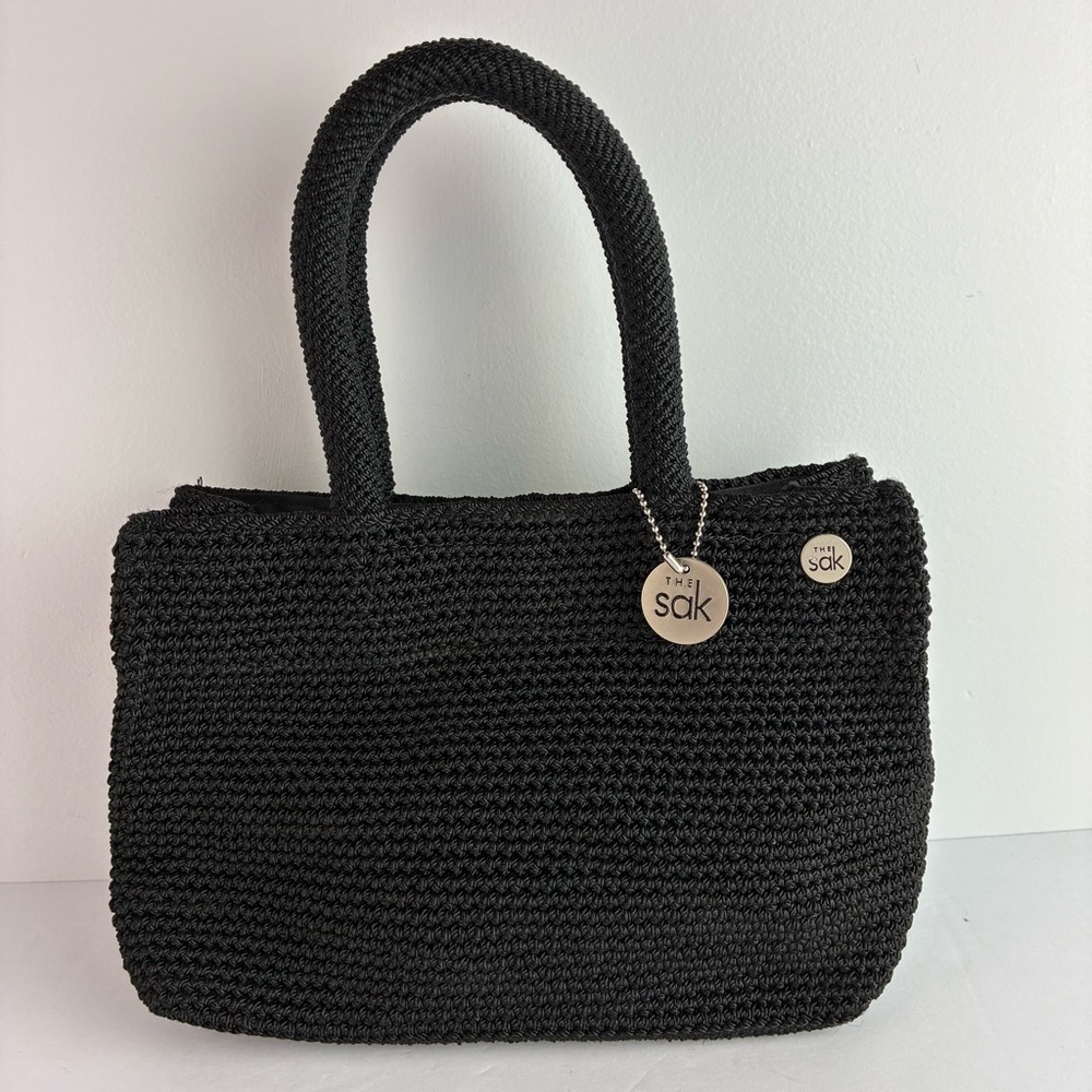 The Sak NWOT Black Knit Small Purse